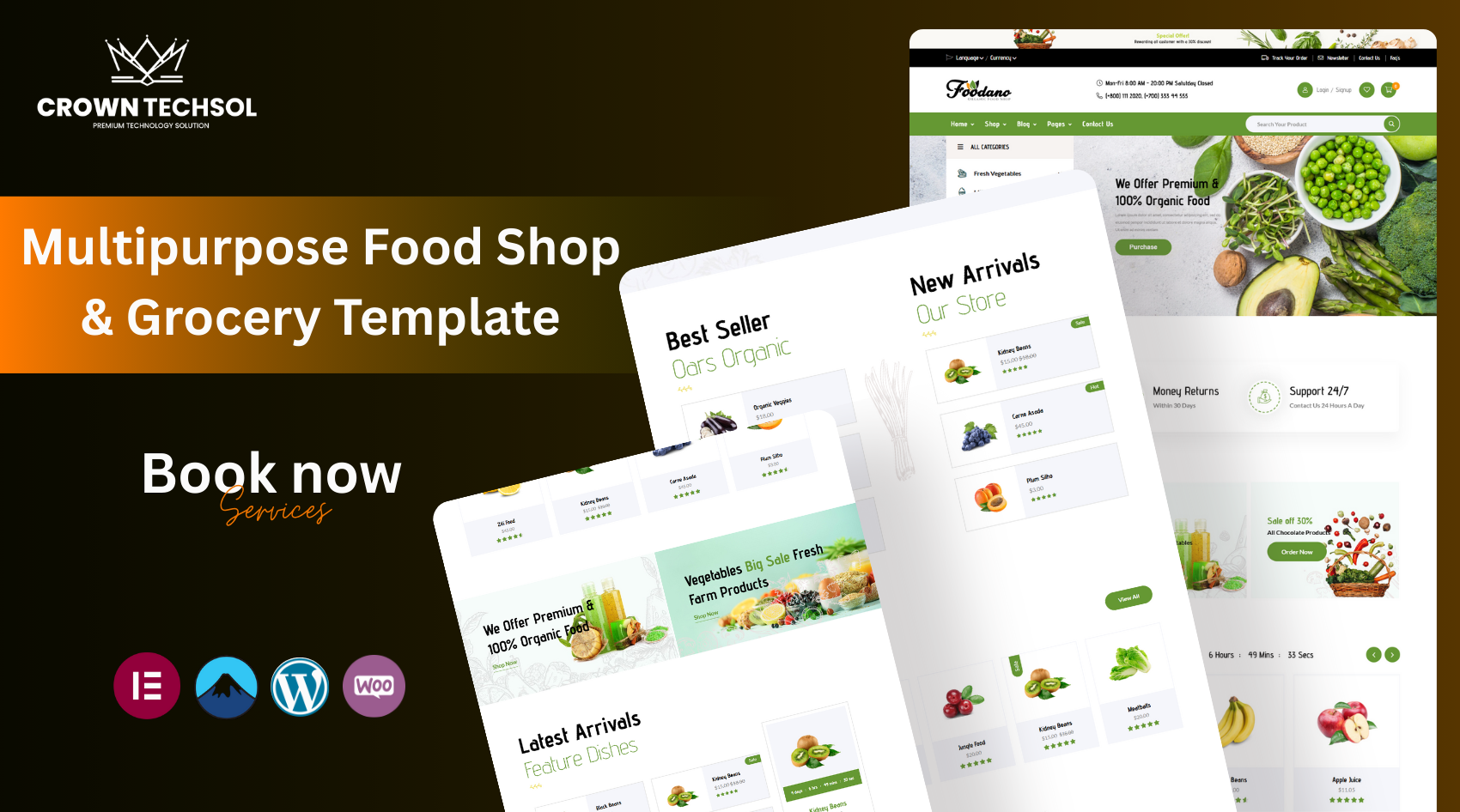 Food Shop Grocery Template
