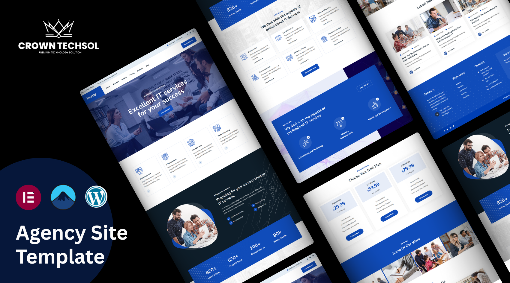 Agency Site Template