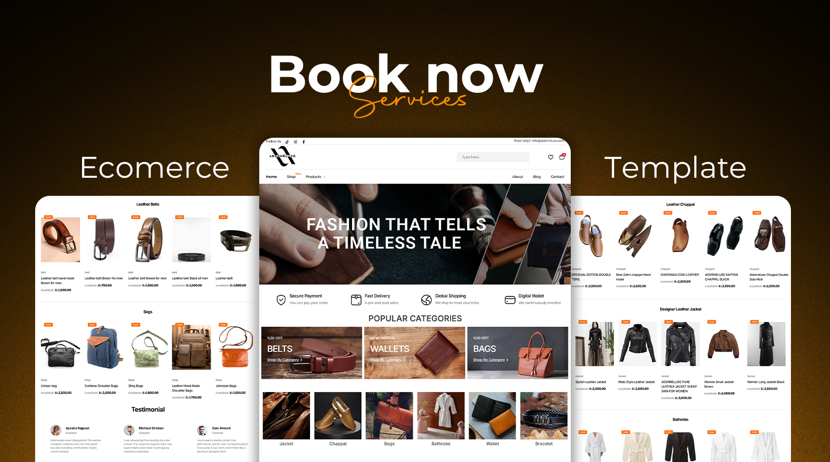 Ecommerce,Shop Template